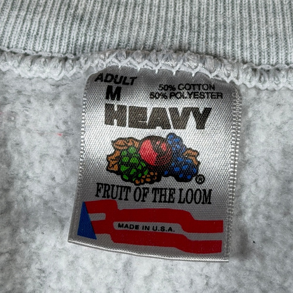 Fruit of the Loom Polynesian Cultural Center Hawaii Sweatshirt Gray Mens Medium - Picture 10 of 15